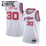 Maillot NBA Houston Rockets Clint Capela Nike 2025-26 City Edition Blanc Swingman - Enfant